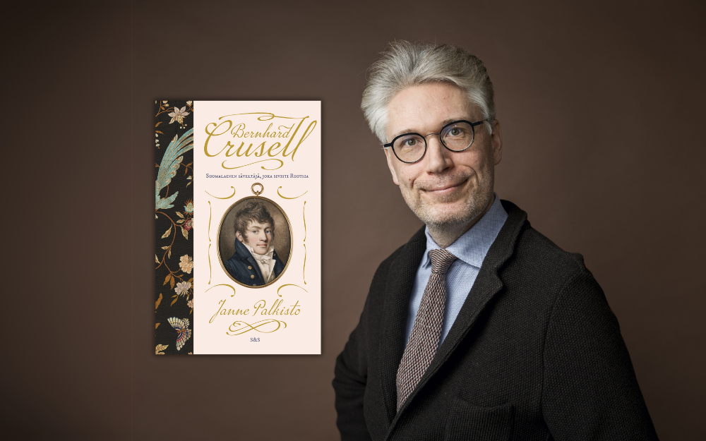 Janne Palkisto, Bernhard Crusell elämäkerta, suomalainen säveltäjä, klassinen musiikki, Kustantamo S&S 2025
