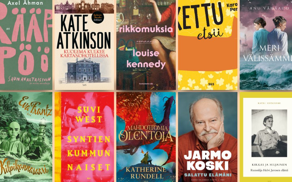 Vuoden 2025 myydyimmät kirjat