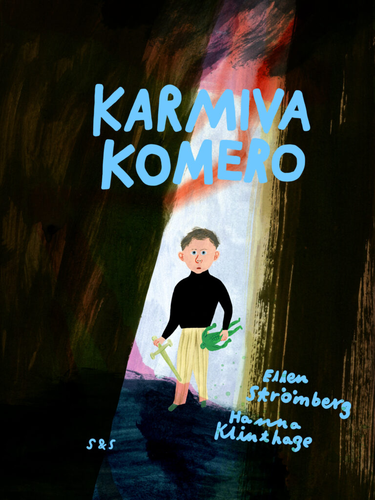 Karmiva komero -kuvakirjan kansi, Ellen Strömberg ja Hanna Klinthage