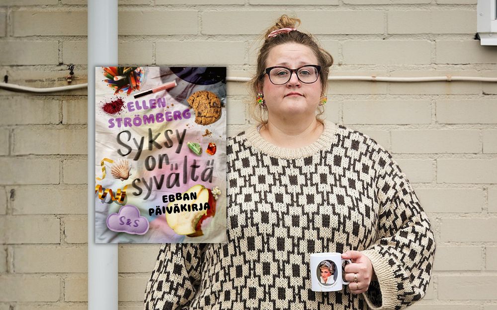 Kirjailija Ellen Strömberg kertoo Syksy on syvältä – Ebban päiväkirja -kirjan Ebbasta