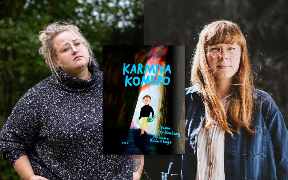 Ellen Strömberg ja Hanna Klinthage, Karmiva komero -kuvakirjan tekijät